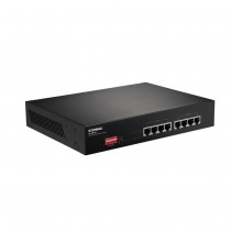Edimax ES-1008P V2 8x 10/100 PoE+ Switch, 802.3at/af, 130W budget (30W/port), DIP Switch