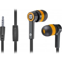 Defender Słuchawki z mikrofonem PULSE 420 douszne 4-pin czarno-pomarańczowe