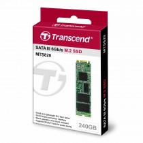 Transcend TS240GMTS820S SSD MTS820 240GB M.2 SATA III 6Gb/s, R/W 550/500 MB/s