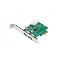 Gembird UPC-30-2P karta PCI EXPRESS->USB 3.0 2-porty