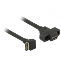 DeLOCK Kabel USB Key A - CF 3.1 0.45m Panel Mount