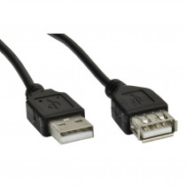 Akyga Kabel USB AK-USB-07 przedłużacz USB A m / USB A f ver. 2.0 1.8m