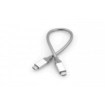 Verbatim Kabel USB-C(M) - USB-C(M) 3.1 Gen 2 0.3m srebrny