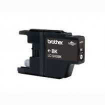 Brother LC-1240 ink cartridge black high capacity 2x600 pages 1-pack blister without alarm