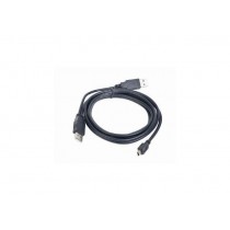 Gembird CCP-USB22-AM5P-3 kabel USB Y 2.0 do dysków zew. AMX2-AM5P mini Canon 0.9m
