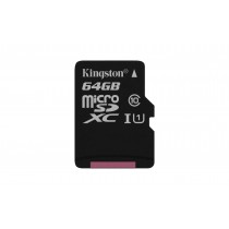 Kingston Karta pamięci Micro SDHC 64GB bez adaptera, class 10 (SDCS/64GBSP)