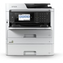 Epson WorkForce Pro WF-C5710DWF - Multifunktionsdrucker - Farbe Dieses Multifunktionsgerät für kleine Arbeitsgruppen eignet sich perfekt für Unternehmensumgebungen,