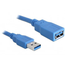 DeLOCK Przedłużacz USB-A M/F 3.0 5M niebieski 82541