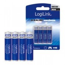 LogiLink LR03B4 - Baterie alkaliczne 4 szt Ultra Power AAA, LR03, Micro, 1.5V