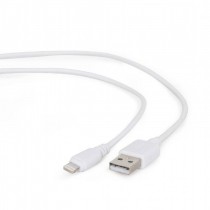 Gembird CC-USB2-AMLM-W-10 kabel USB do 8-pin ładowanie transmisja (Ipad,Iphone5/6/7/8/X) 3m biał
