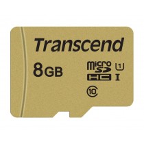 Transcend TS8GUSD500S karta pamięci Micro SDHC 8GB Class 10 95MB/s + adapter