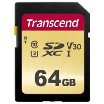 Transcend TS64GSDC500S karta pamięci SDXC 64GB Class 10 ( 95MB/s )