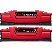 GSkill RipjawsV Pamięć DDR4 16GB 2x8GB 3200MHz CL15 1.35V XMP 2.0 Czerwona