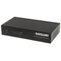 Intellinet Network Solutions Switch Gigabit 5 portów RJ45 POE+, desktop
