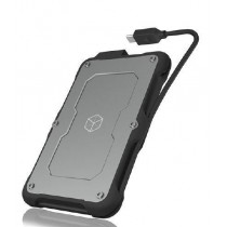 RaidSonic Technology ICY BOX Speichergehäuse IB-287-C31 - SATA 6 Gb/s - USB 3.1 Dieses externe Gehäuse für eine 2,5-SATA-Festplatte oder SSD (maximale Höhe 9,5 mm) beschützt Daten