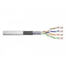 Digitus Kabel teleinformatyczny patchcordowy kat.5e, SF/UTP, linka, AWG 26/7, PVC, 305m karton Szary