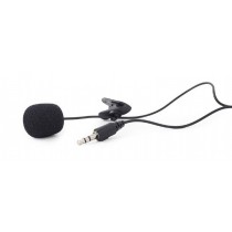 Gembird Mikrofon clip on 3.5mm czarny