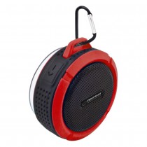 Esperanza Głośnik Bluetooth Country czarno- czerwony EP125KR