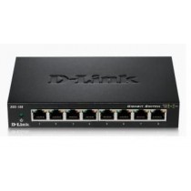 D-Link DLINK DGS-108/E 8-port 10/100/1000 Gigabit Metal Housing Desktop Switch