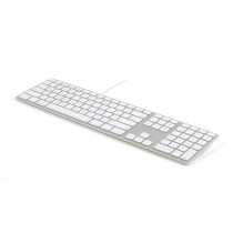 Matias Klawiatura aluminiowa Mac Hub 2xUSB szara