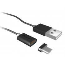 Tracer Kabel magnetyczny USB 2.0 AM - micro 1,0m czarny