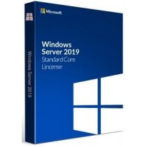 Microsoft Windows Svr Standard 2019 64bit ENG 16Core 5CAL DVD Box