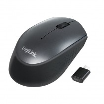 LogiLink Mysz bezprzewodowa ID0160 optyczna 2,4 GHz 1200 dpi czarna