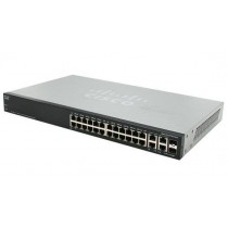 Cisco Systems Switch zarządzalny Cisco SF500-24 24x10/100 4xGB (2x5G SFP)