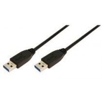 LogiLink CU0038 - Kabel USB 3.0 Typ-A męski do Typ-A męski dł. 1m, czarny
