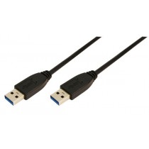 LogiLink CU0039 - Kabel USB 3.0 Typ-A męski do Typ-A męski dł. 2m, czarny