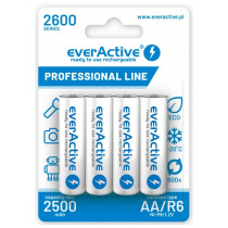 everActive Akumulatory paluszki R6/AA 2600 mAH, blister 4 szt.