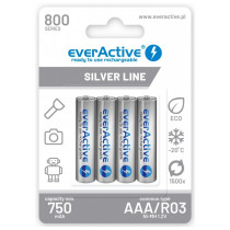 everActive Akumulatory paluszki R03/AAA 800 mAH blister 4 szt.