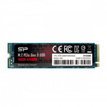 Silicon-Power Dysk SSD A80 512GB M.2 PCIe 3400/3000 MB/s NVMe