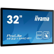 iiyama Monitor 32 TF3215MC-B1 Pojemnościowy 30 pkt AMVA VGA HDMI IP65
