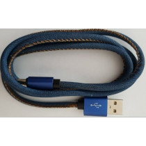 Gembird Kabel Micro USB premium jeans 2 m