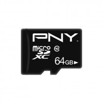 PNY Technologies Karta MicroSDHC 64GB P-SDU64G10PPL-GE