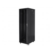 LANBERG Szafa stojąca Rack 19 42U 600x1000mm czarna FF01-6042-12B