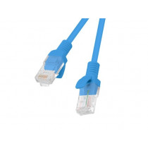 LANBERG PATCHCORD KAT.5E 0.5M NIEBIESKI FLUKE PASSED 10-PACK