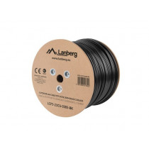 LANBERG Kabel FTP Kat.5E CU 305 m drut outdoor