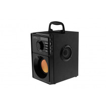 Media-Tech Głośnik BOOMBOX BT MT3145 Bluetooth 5.1+EDR/FM/MP3/MicroSD/USB/AUX/Pilot/USB-C/LED/RMS 15W/PMPO 600W