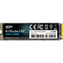Silicon-Power Dysk SSD A60 512GB M.2 PCIe 2200/1600 MB/s NVMe