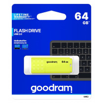 GoodRam Pendrive UME2 64GB USB 2.0 Żółty