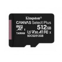 Kingston Karta pamięci microSD 512GB Canvas Select Plus 100/85MB/s