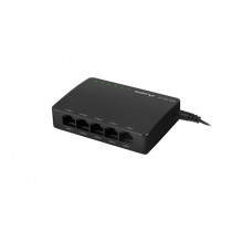 Lanberg Przełącznik 5X 1GB/S GIGABIT 12V Ethernet DSP2-1005-12V
