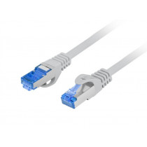 LANBERG Patchcord kat.6a S/FTP CCA 5m Szary