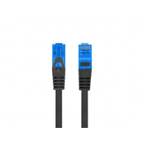 LANBERG Patchcord kat.6a S/FTP CCA 1.5m Czarny