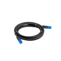 LANBERG !Patchcord kat.6a S/FTP CCA 2.0m Czarny