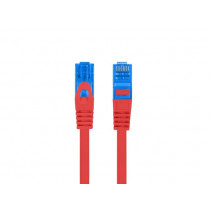 LANBERG Patchcord kat.6a S/FTP CCA 2.0m Czerwony