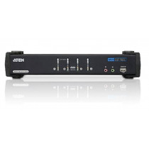 Aten Przełącznik 4-Port USB DVI Dual lin k/Audio KVMP CS1784A