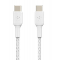 Belkin Kabel Braided USB-C USB-C 1m biały